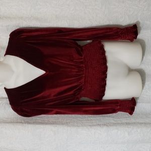 NWT ❤ Velvet top